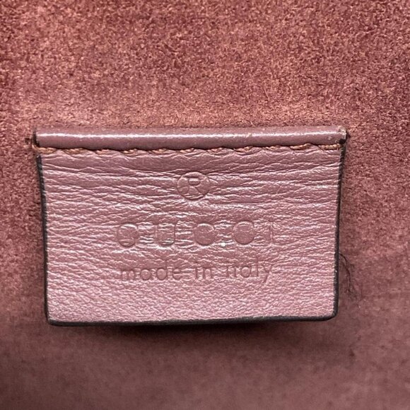 Auth GUCCI Dionysus/GG Blooms 421970 Beige Red Multi PVC Suede - Shoulder Bag - Picture 12 of 16
